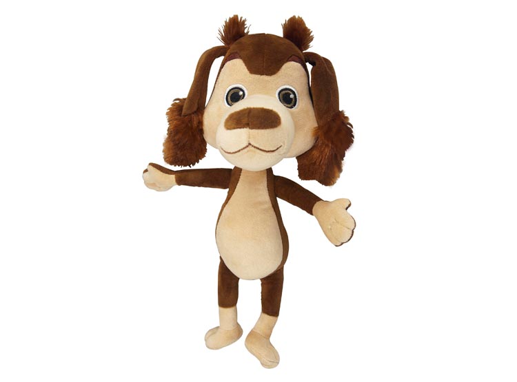Perro Chocolo-Peluche Pequeño