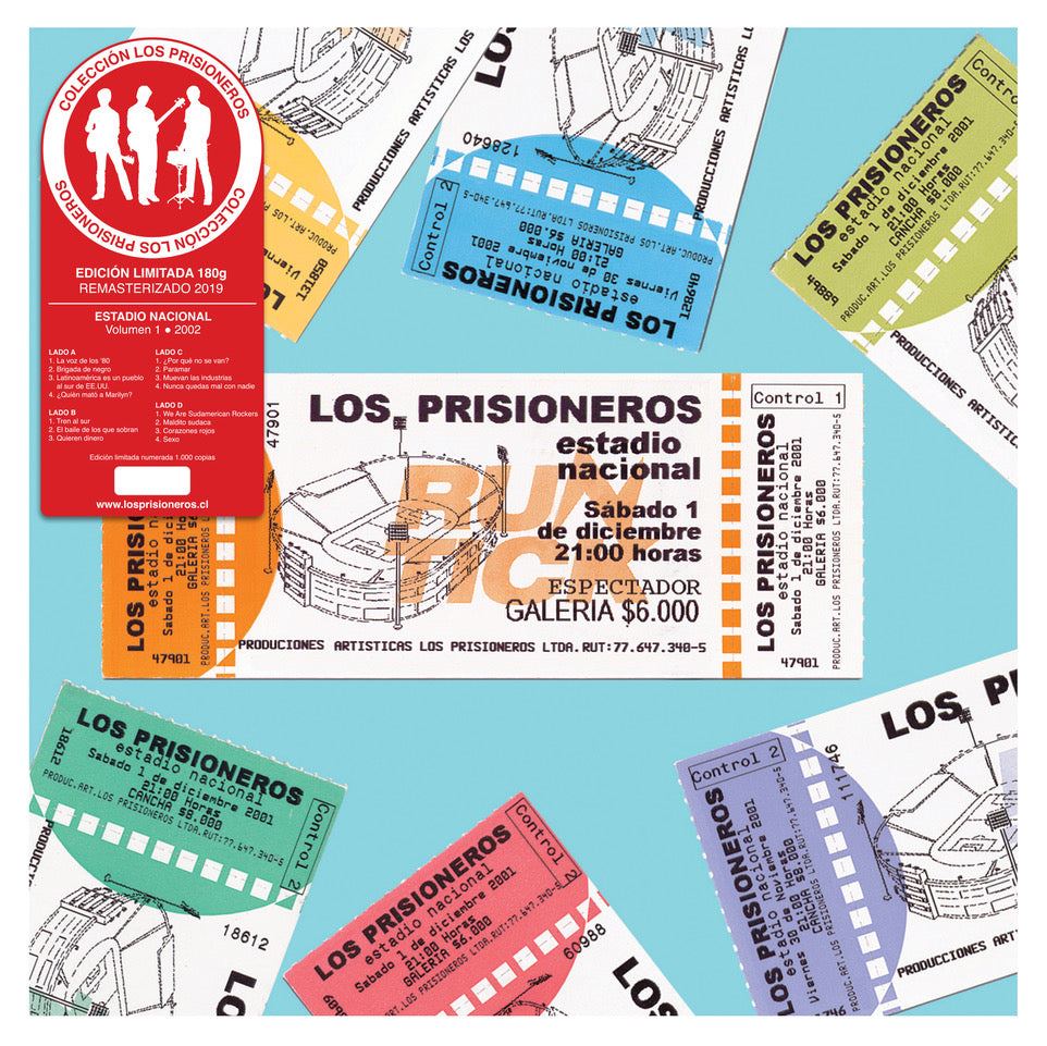 Los Prisioneros-Estadio Nacional (2 Vinilos)