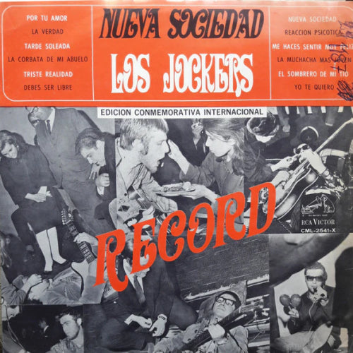 Los Jockers-Nueva Sociedad (LP 12")
