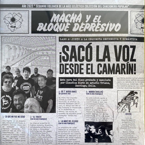 Bloque Depresivo-Saco la Voz desde el Camarín (LP 12")