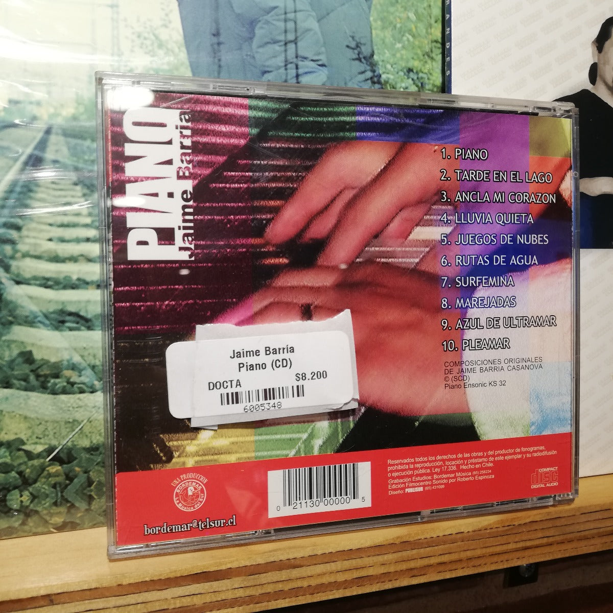 Jaime Barría-Piano (CD)