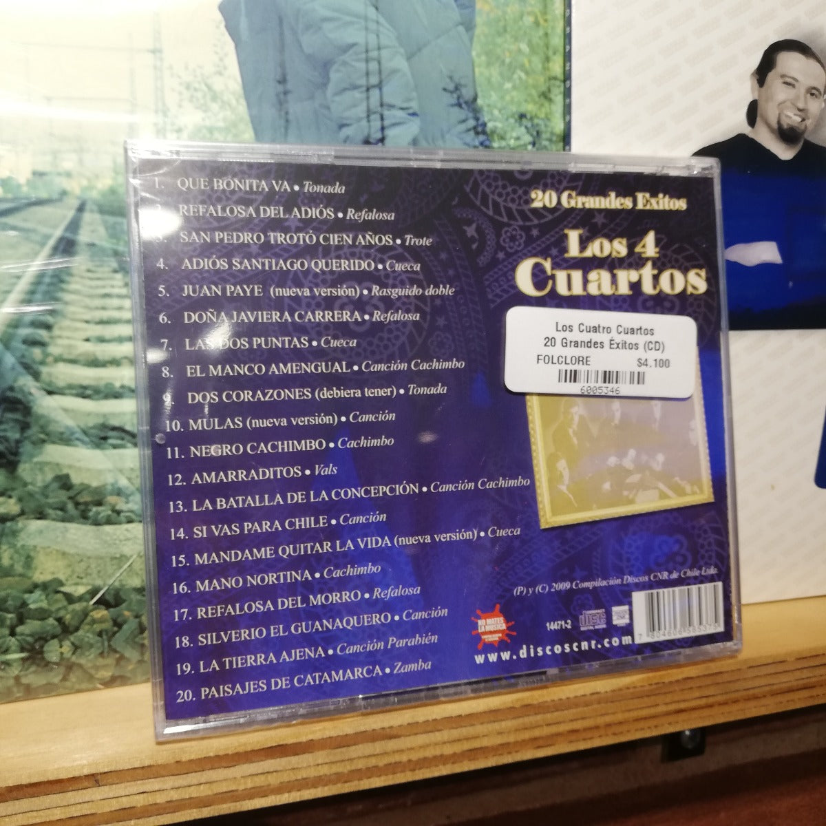 Los Cuatro Cuartos-20 Grandes Éxitos (CD)