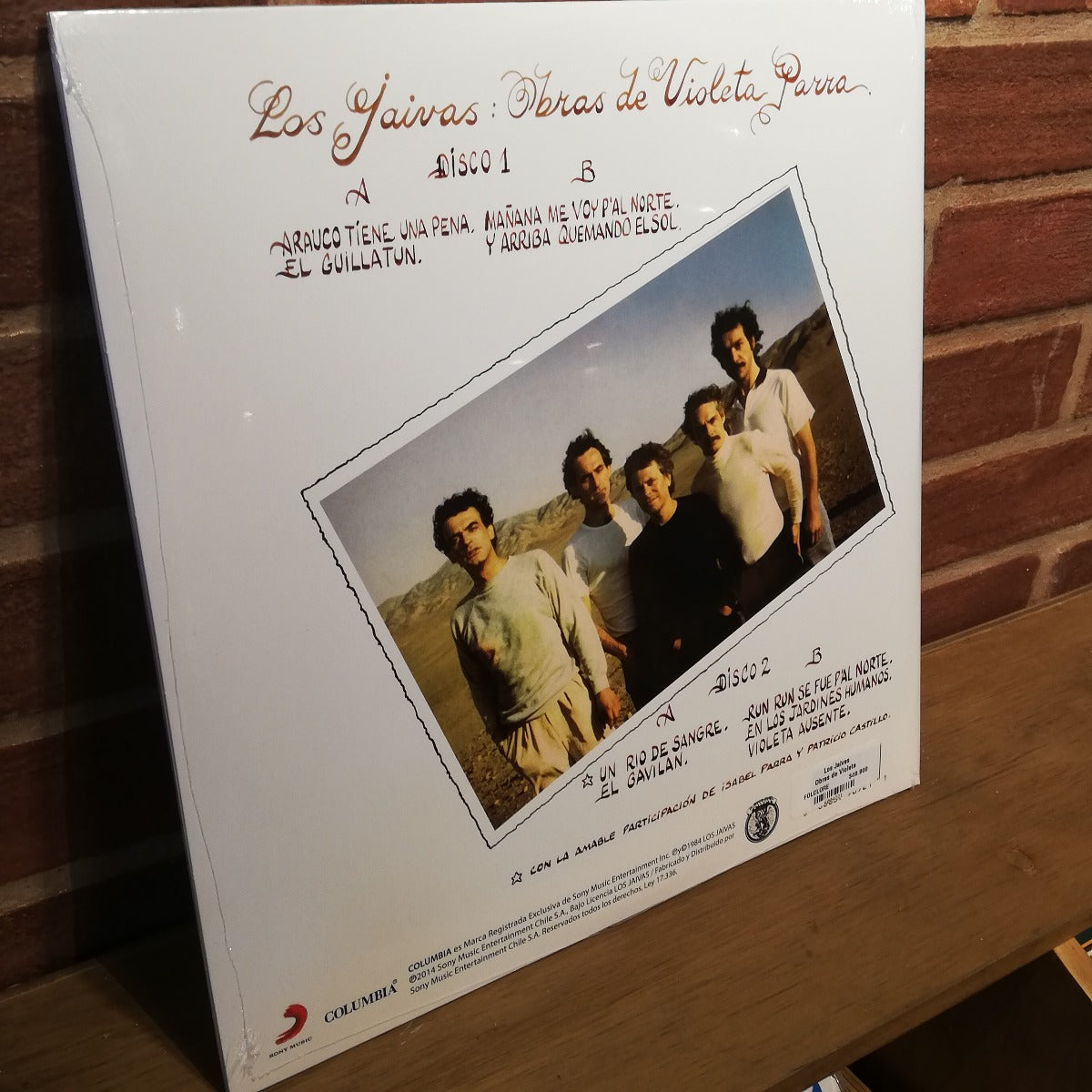 Los Jaivas-Obras de Violeta Parra (2 Vinilos)