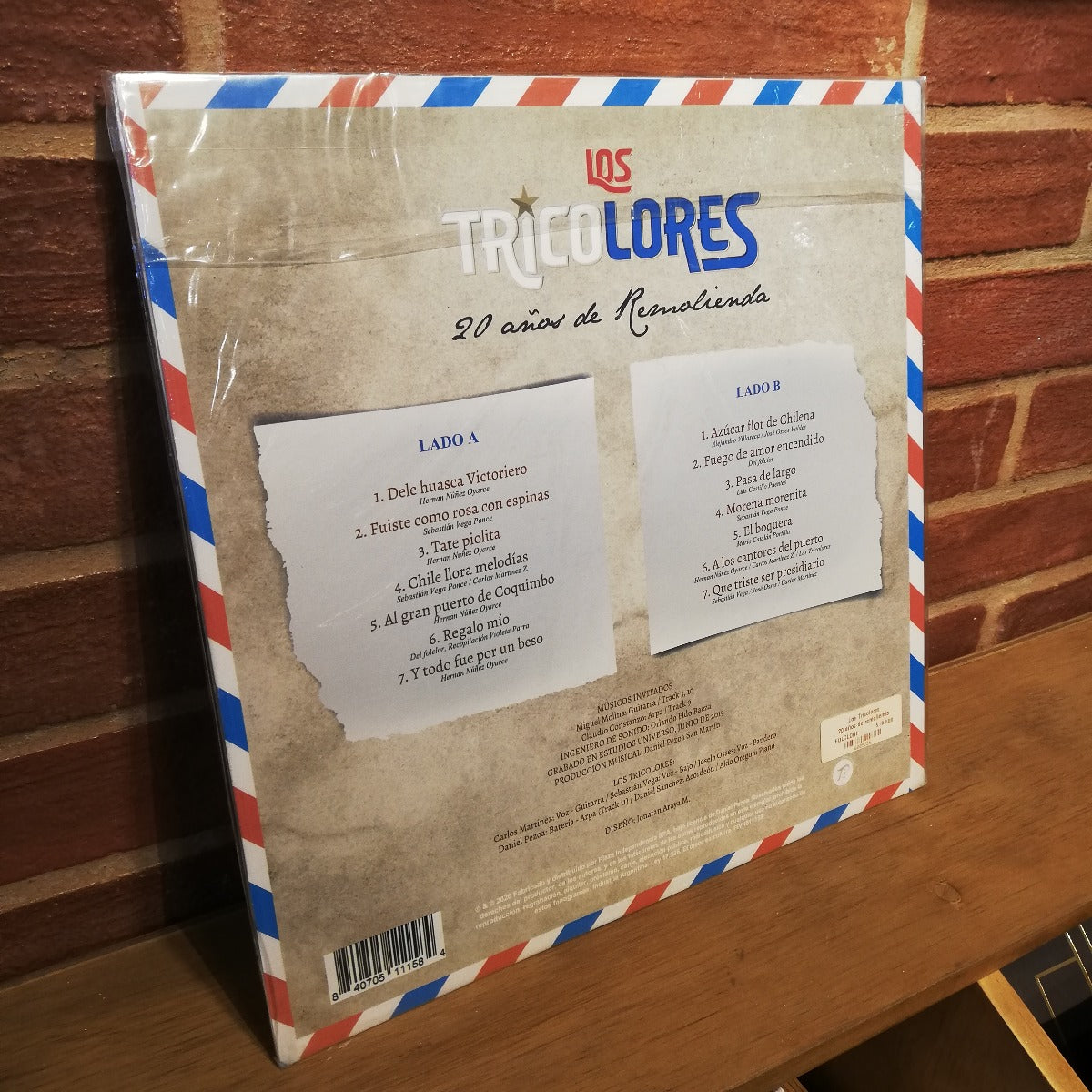 Los Tricolores-20 años de remolienda (LP12)
