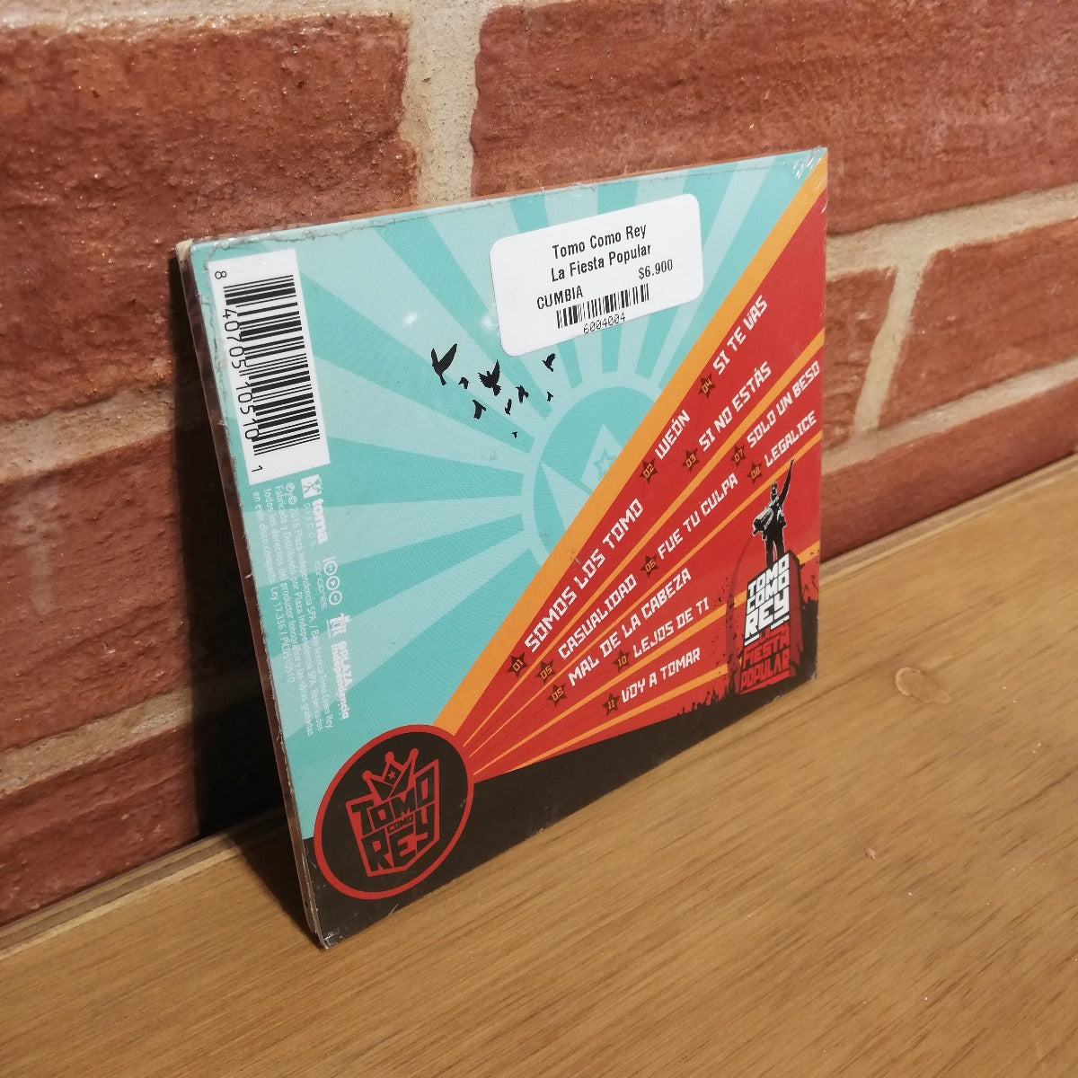 Tomo Como Rey-La Fiesta Popular (CD)