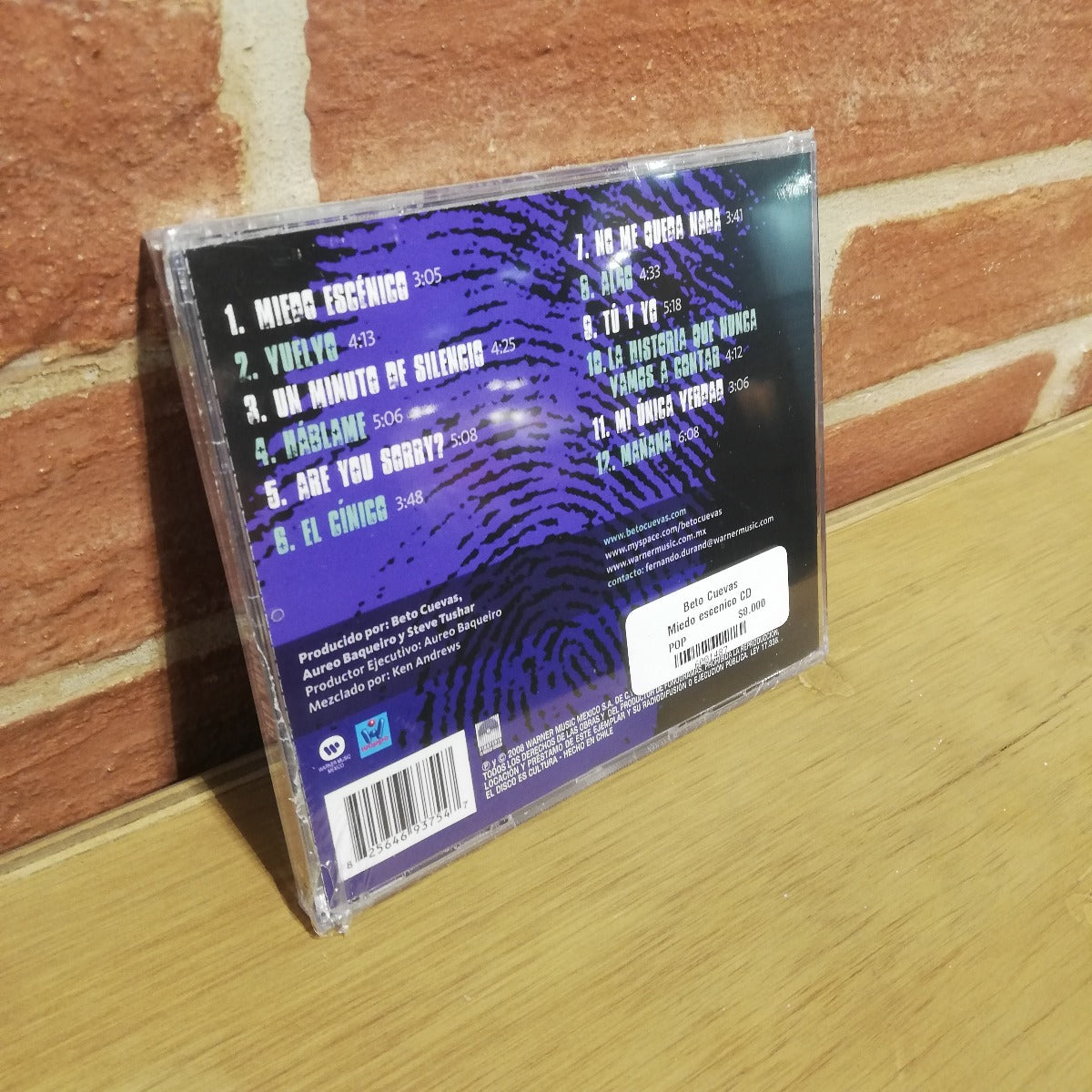 Beto Cuevas-Miedo Escénico (CD)