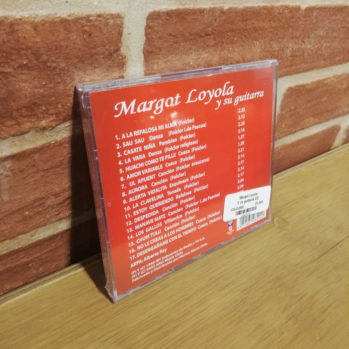 Margot Loyola-Y su guitarra (CD)