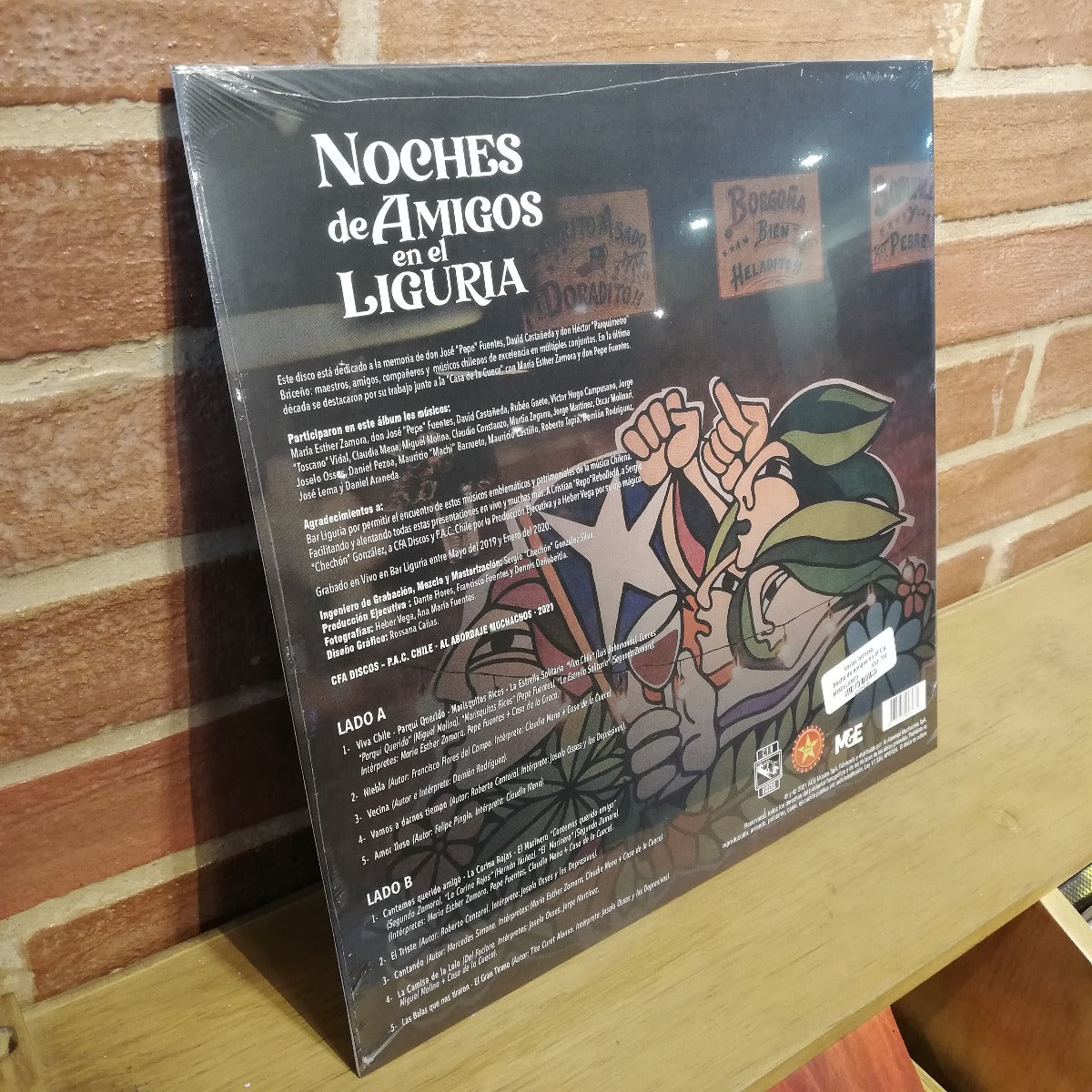Varios artistas-Noche de amigos en el Liguria (LP12)