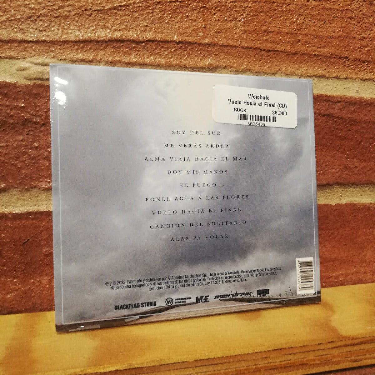 Weichafe-Vuelo Hacia el Final (CD)