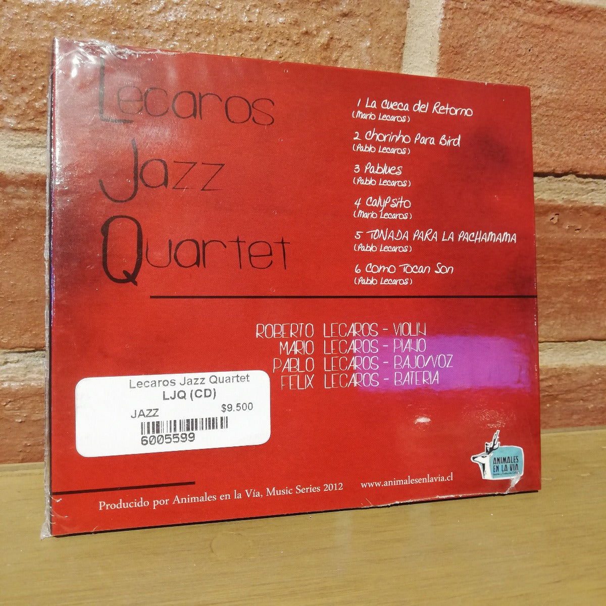 Lecaros Jazz Quartet-LJQ (CD)