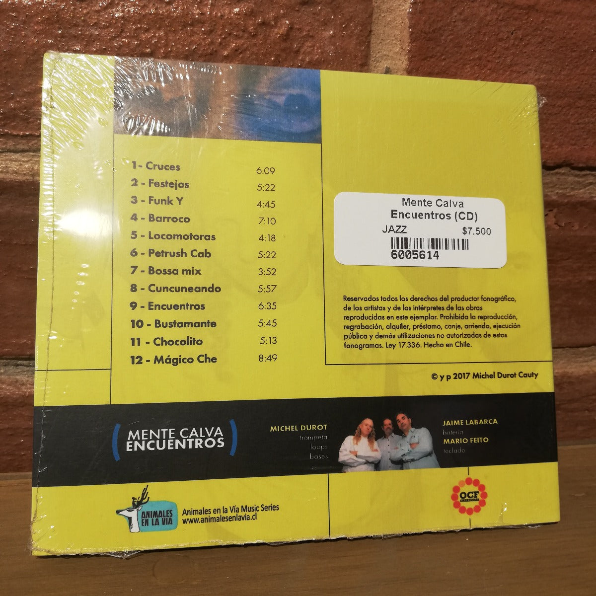 Mente Calva-Encuentros (CD)