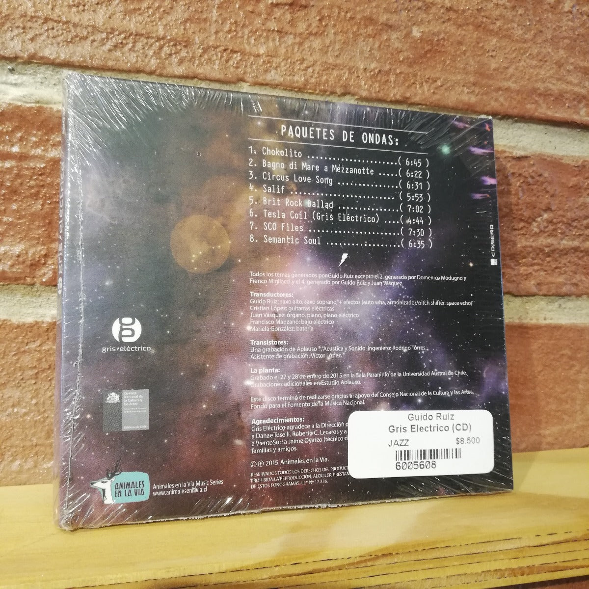 Guido Ruiz-Gris Electrico (CD)