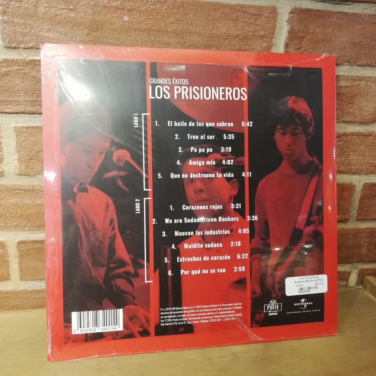 Los Prisioneros-Grandes Éxitos (LP 12")