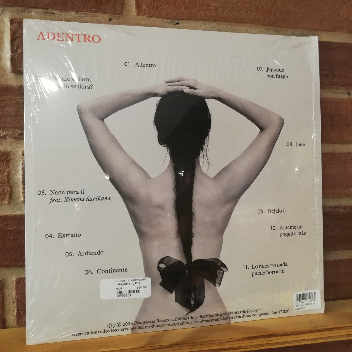 Francisca Valenzuela-Adentro (LP 12")