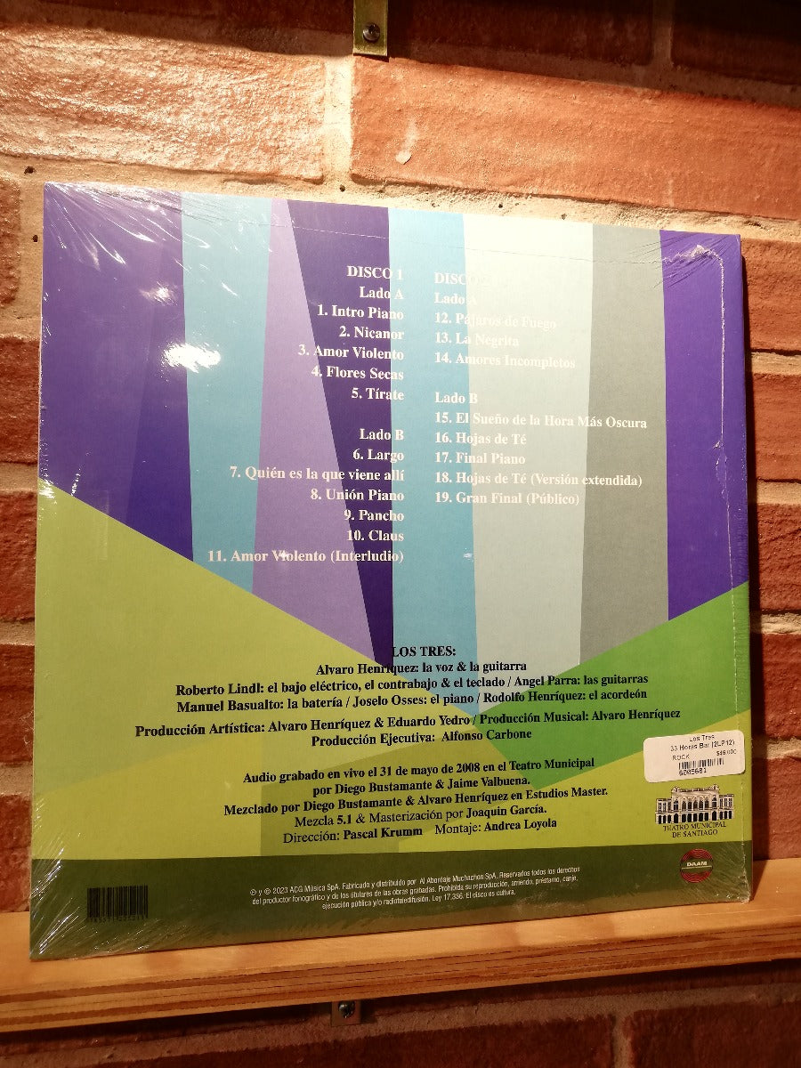 Los Tres-33 Horas Bar (2LP 12")