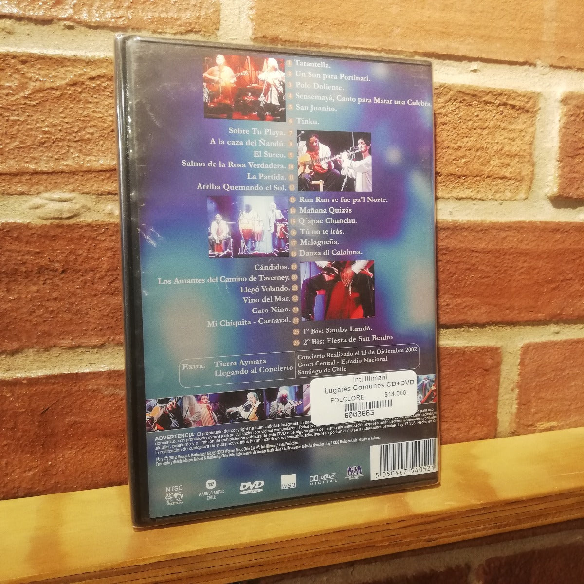 Inti Illimani-Lugares Comunes (CD+DVD)