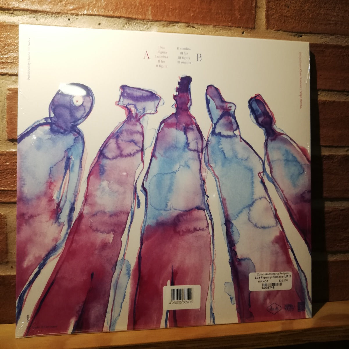 Cómo Asesinar a Felipes-Luz Figura y Sombra (LP 12")