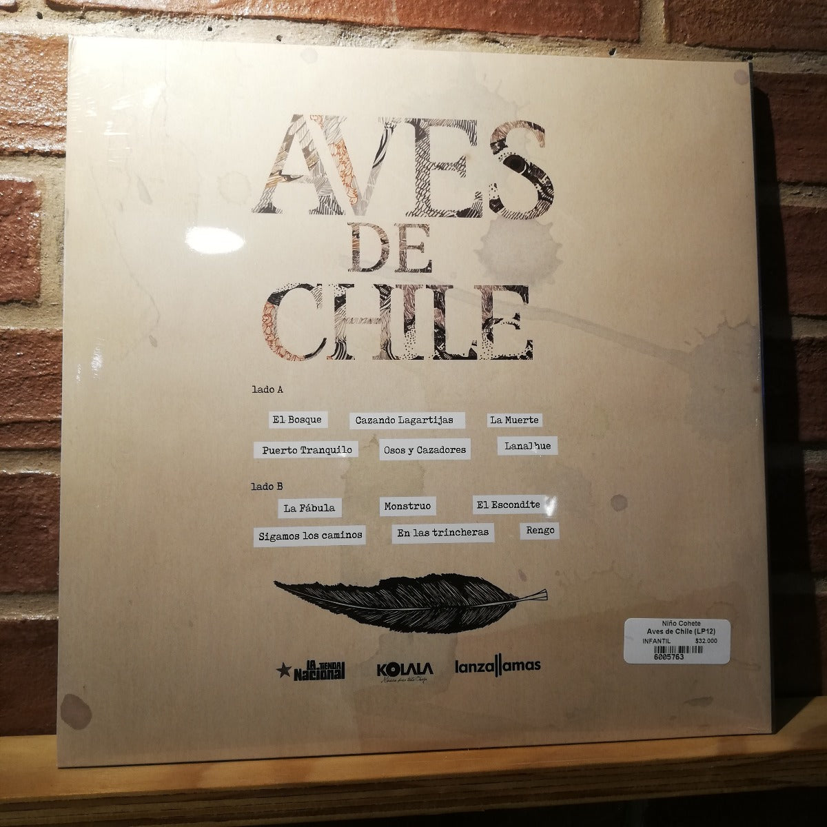 Niño Cohete-Aves de Chile (LP 12")