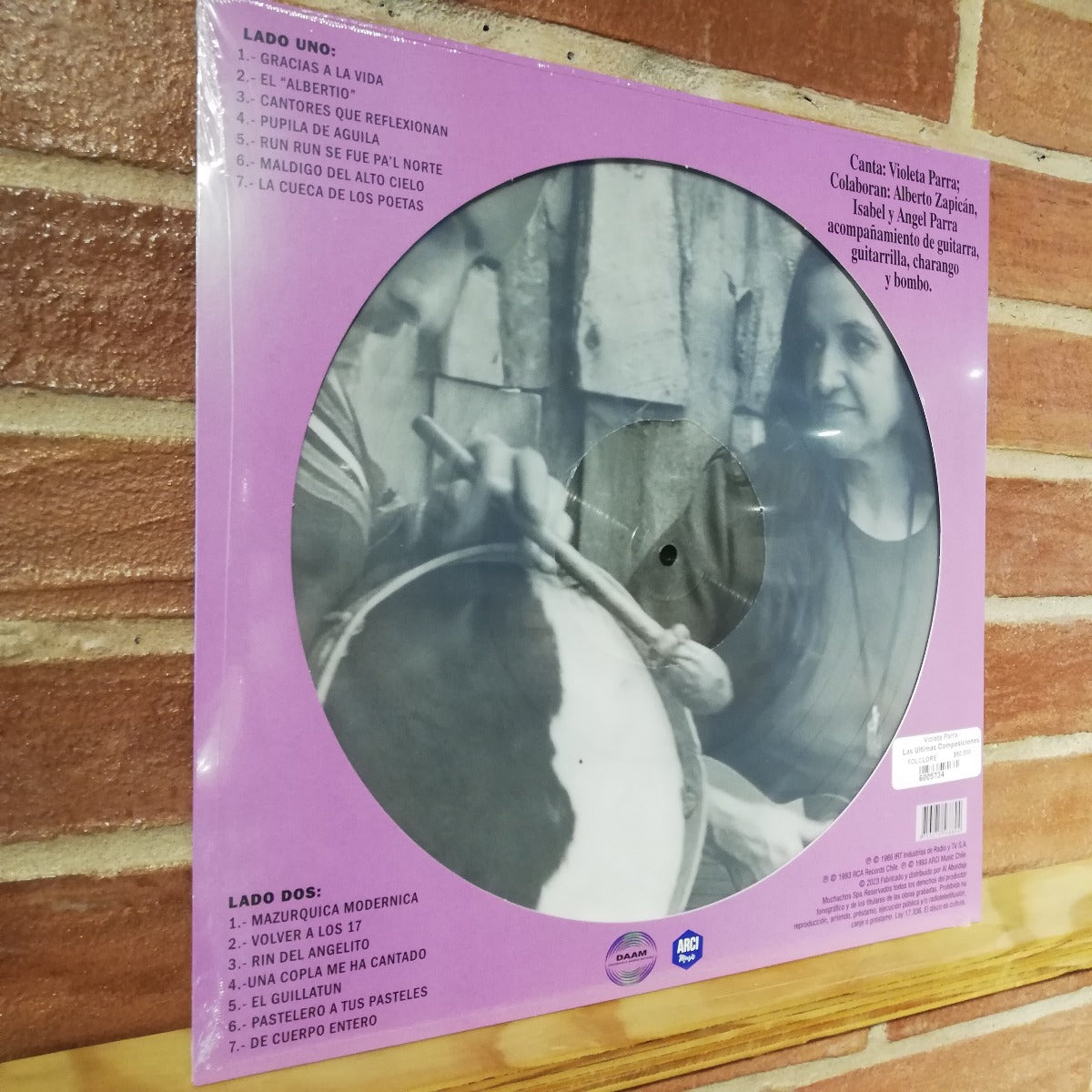 Violeta Parra-Las Ultimas Composiciones (Picture Disc)