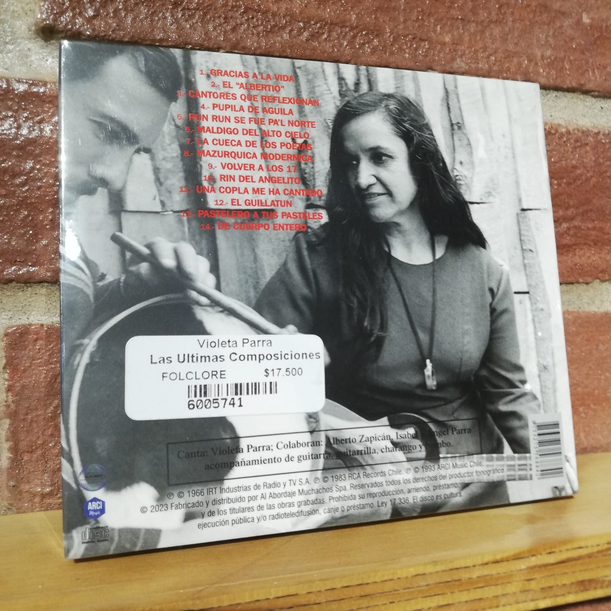 Violeta Parra-Últimas Composiciones Violeta (2 CD´s)