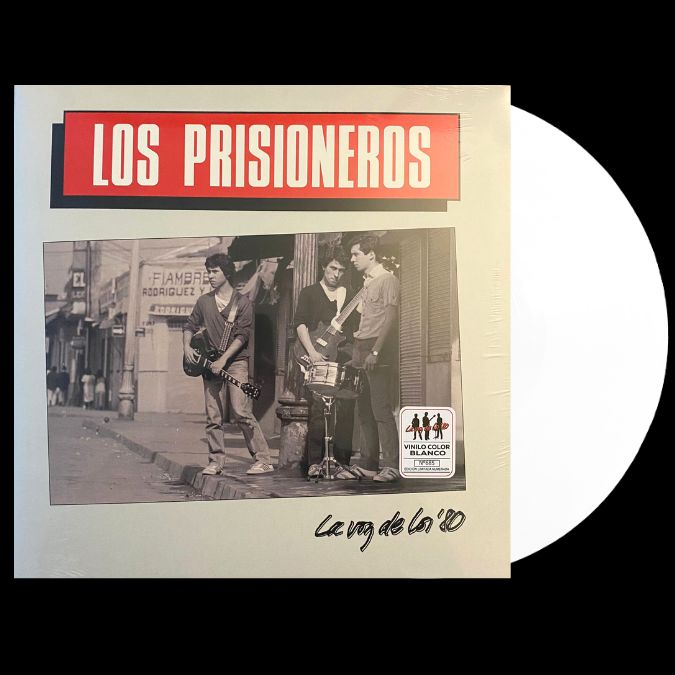 Los Prisioneros-La Voz de los Ochenta / Vinilo Blanco (LP12)