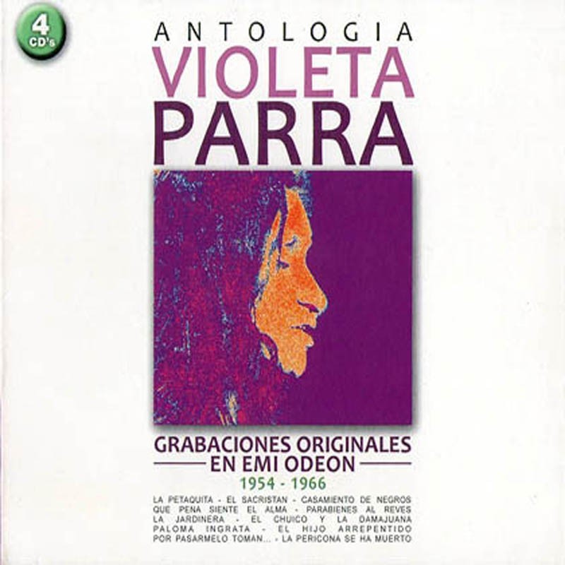 Violeta Parra-Antología box