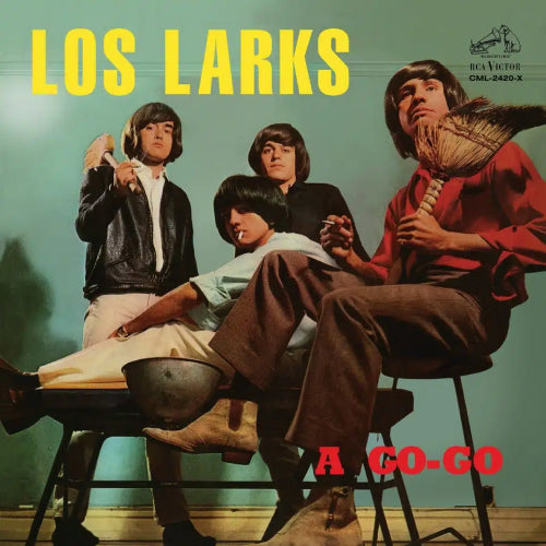 Los Larks-A Go Go (LP 12")