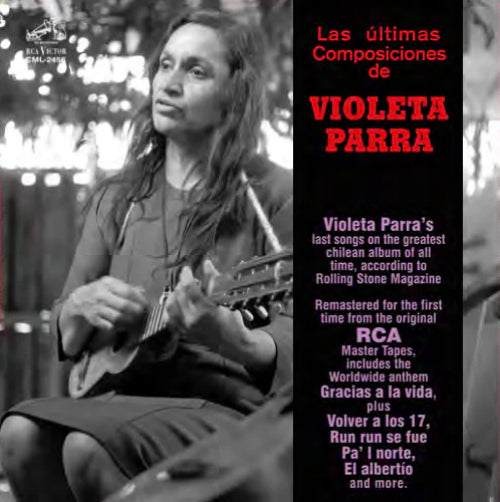 Violeta Parra-Las Ultimas Composiciones Violeta Transparente (LP 12")