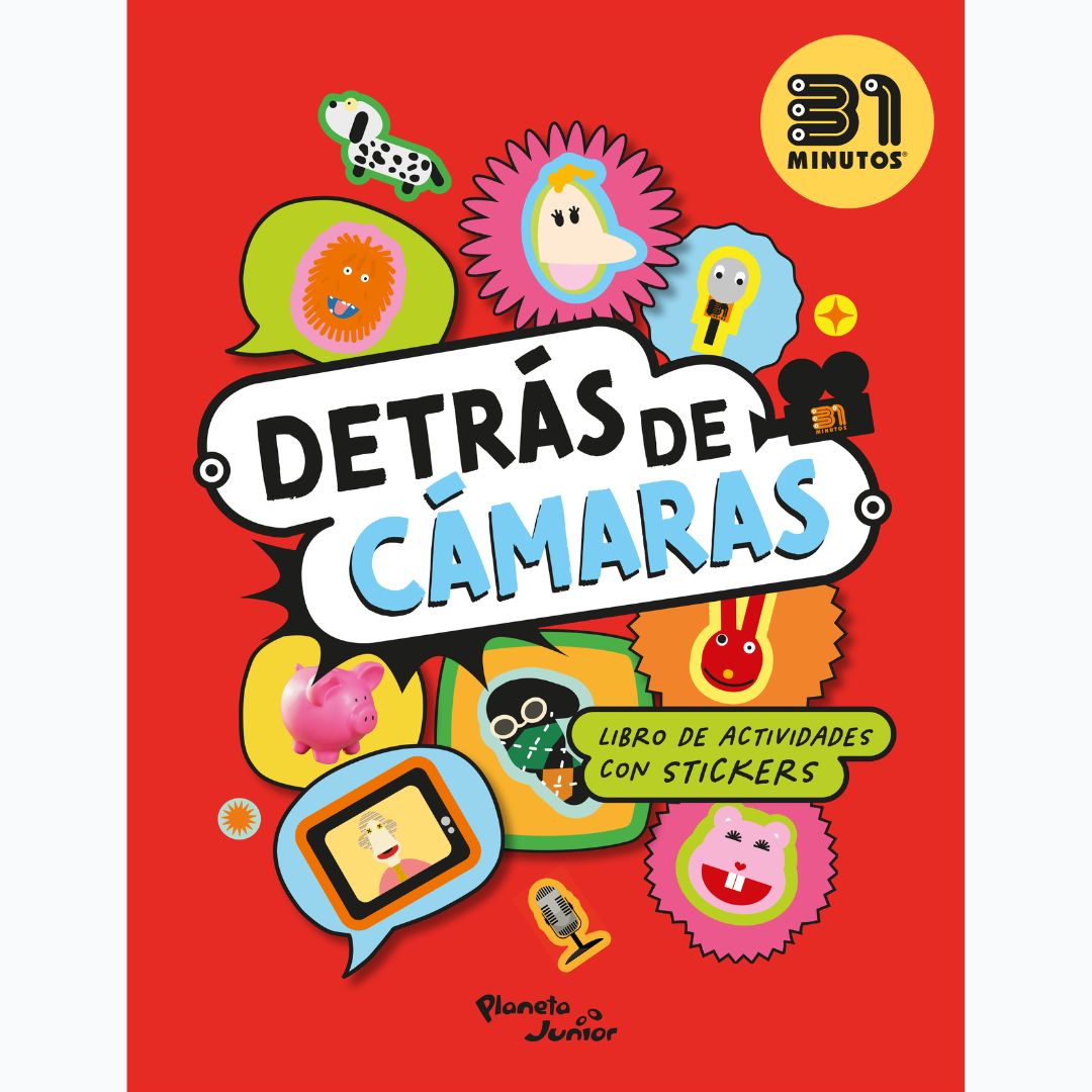 31 Minutos-Detras de Camaras Stickers (Libro)