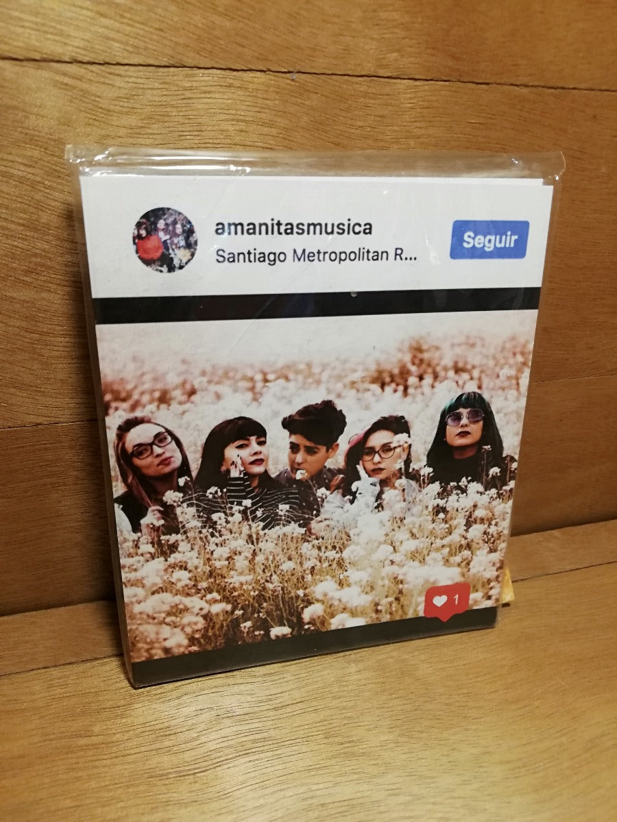 Amanitas-Póster Cuadrado