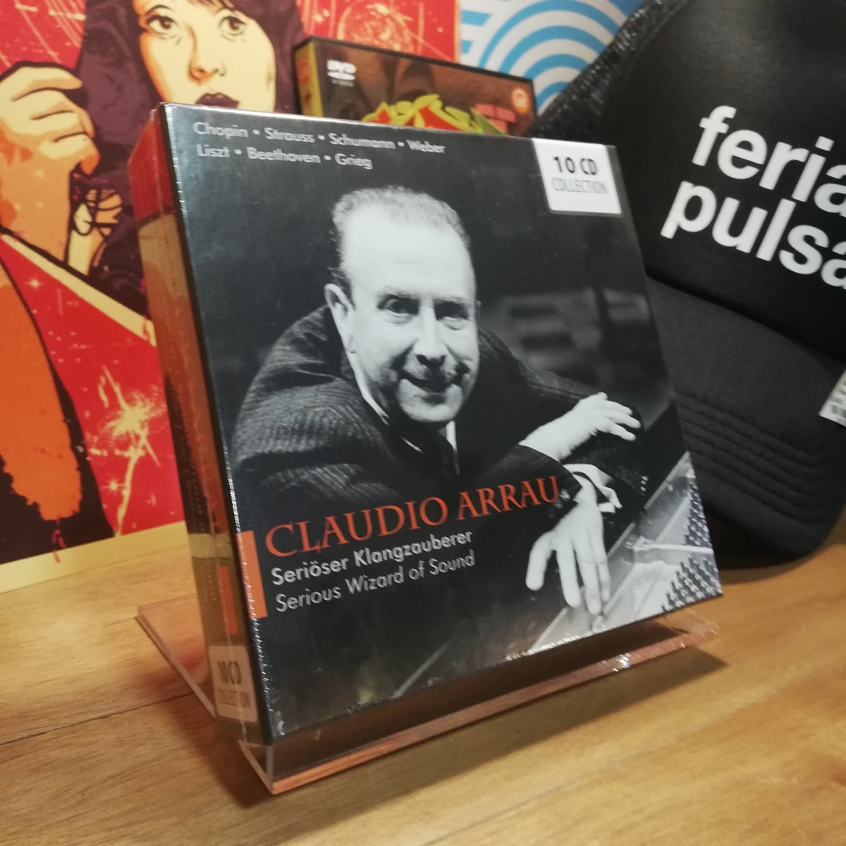 Claudio Arrau-Chopin Strauss Schumann (Pack con 10 cd´s)