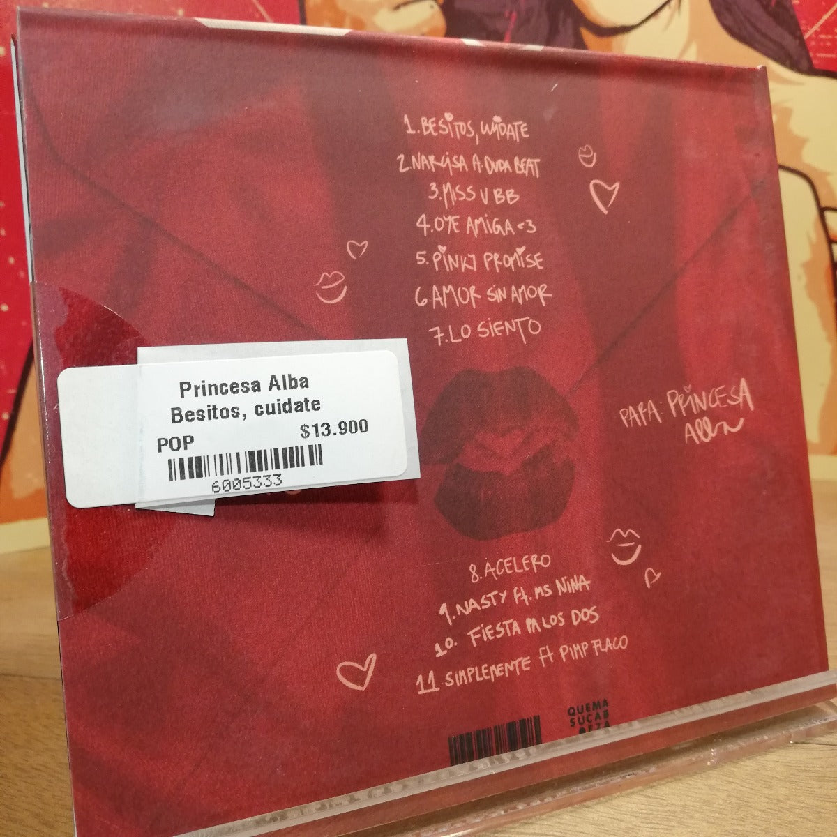 Princesa Alba-Besitos, cuidate (CD)