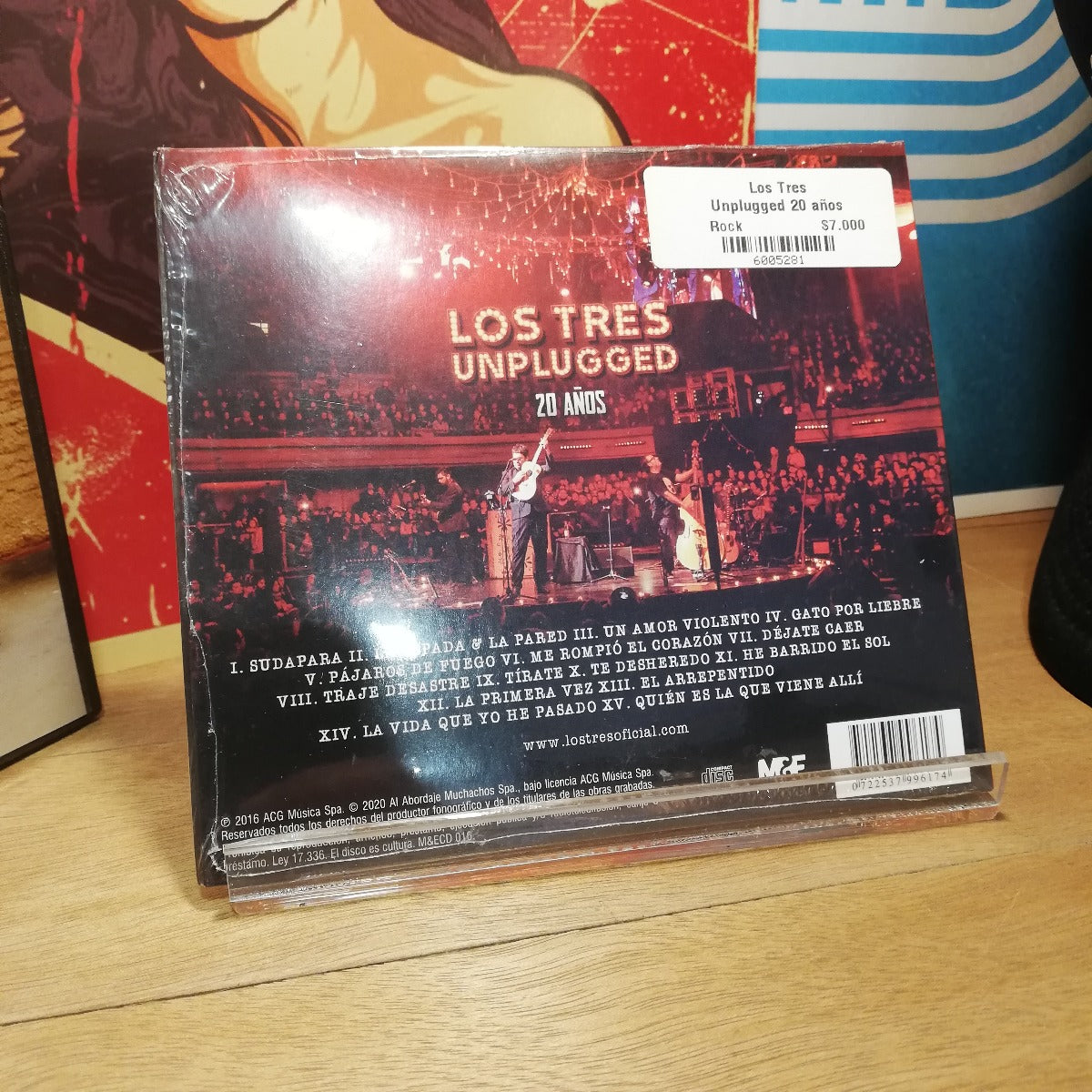Los Tres-Unplugged 20 años (CD)