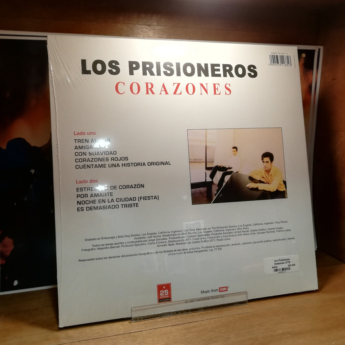 Los Prisioneros-Corazones (LP 12")