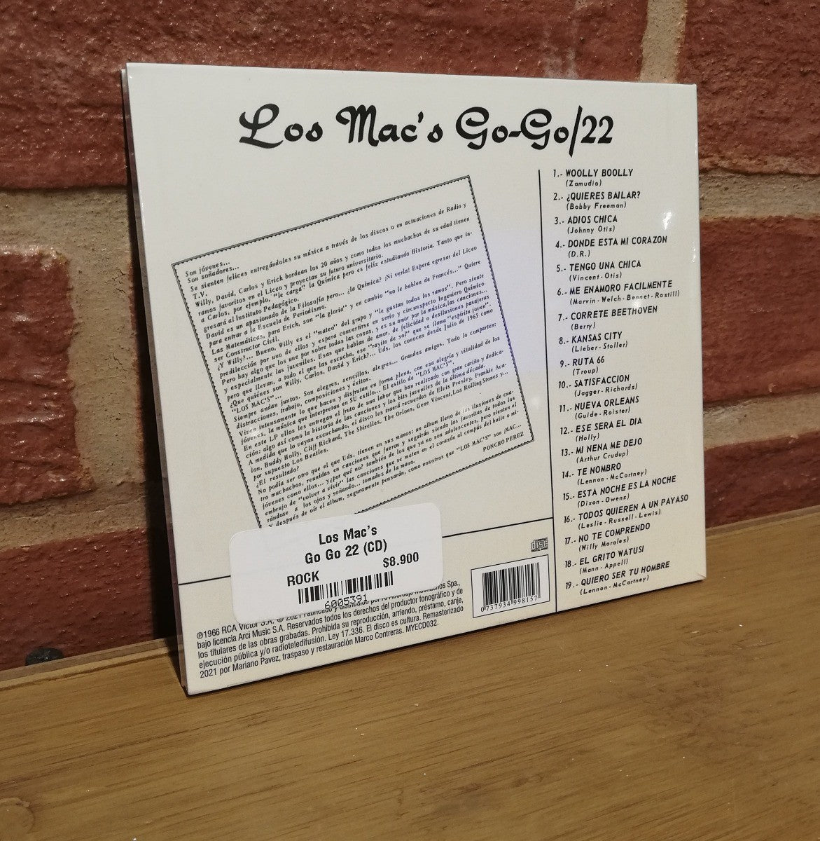 Los Mac´s-Go Go 22 (CD)