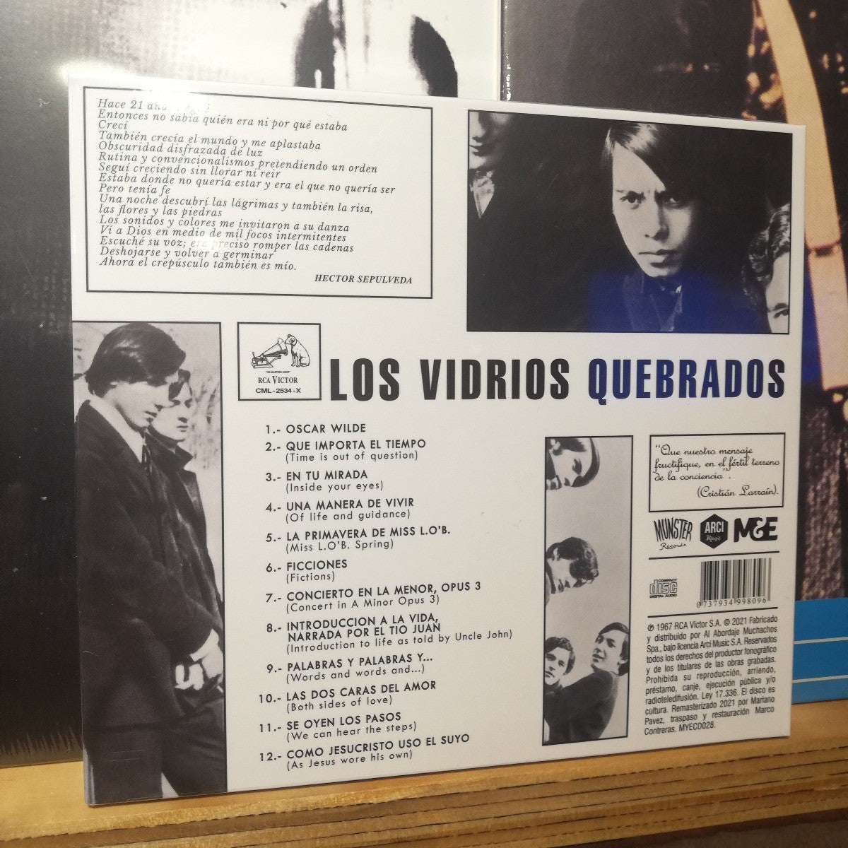 Los Vidrios Quebrados-Fictions (CD)