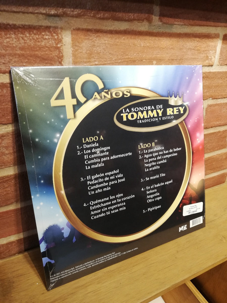 Tommy Rey-40 años (LP12)