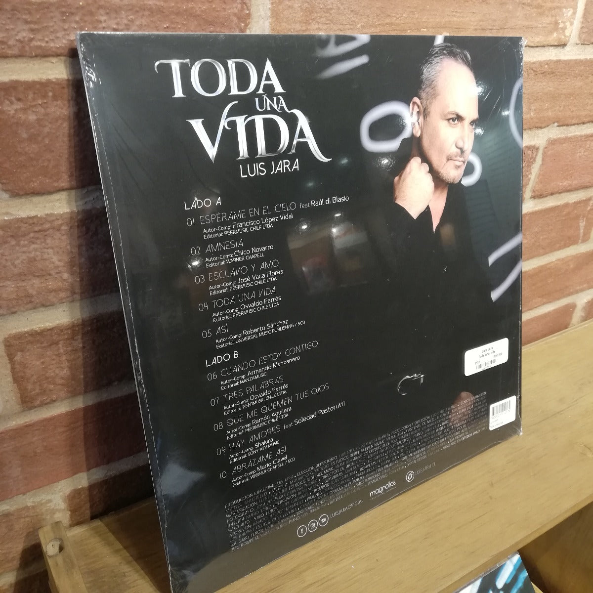 Luis Jara-Toda una vida (LP 12")