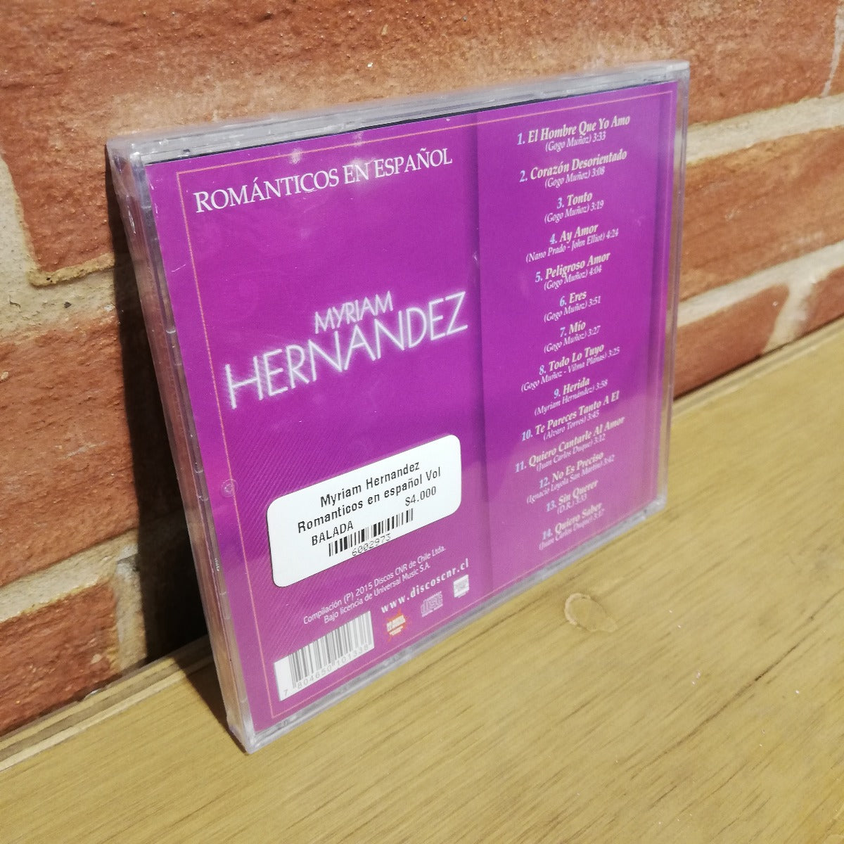 Myriam Hernandez-Romanticos en español Vol. 2 CD (CD)