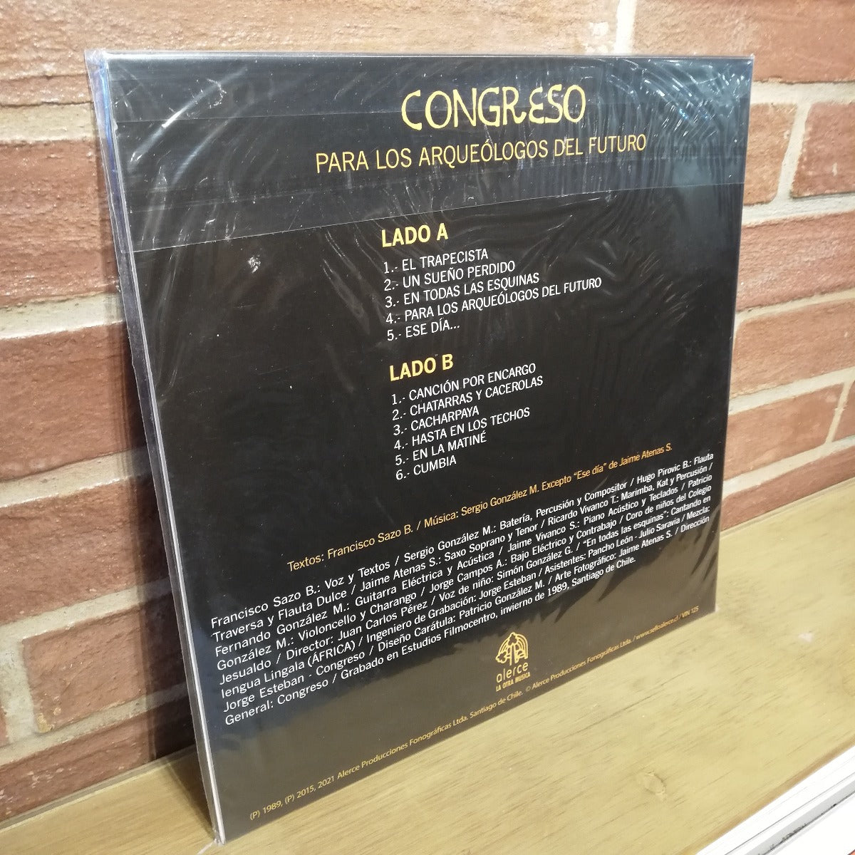 Congreso-Para los Arqueólogos del Futuro (LP 12")