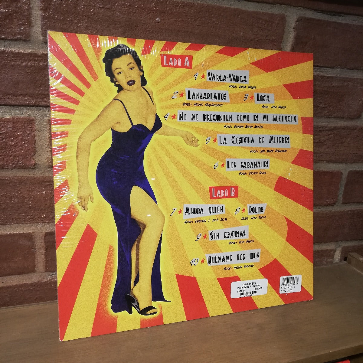 Chico Trujillo Plato Único & Bailable (LP 12")