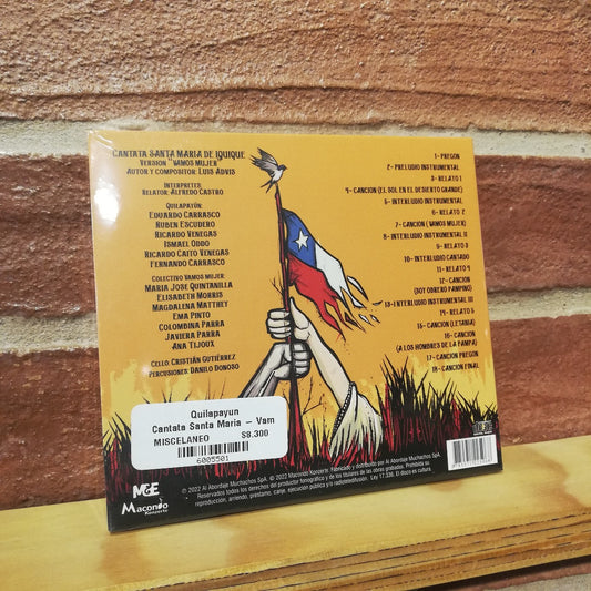 Quilapayun-Cantata Santa María - Vamos Mujer (CD)