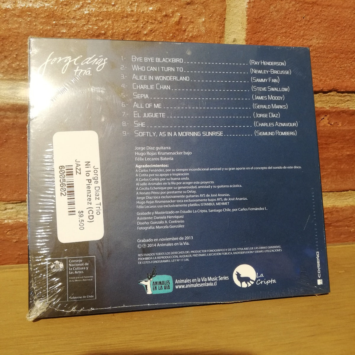 Jorge Díaz Trío-Ni lo Pienzez (CD)