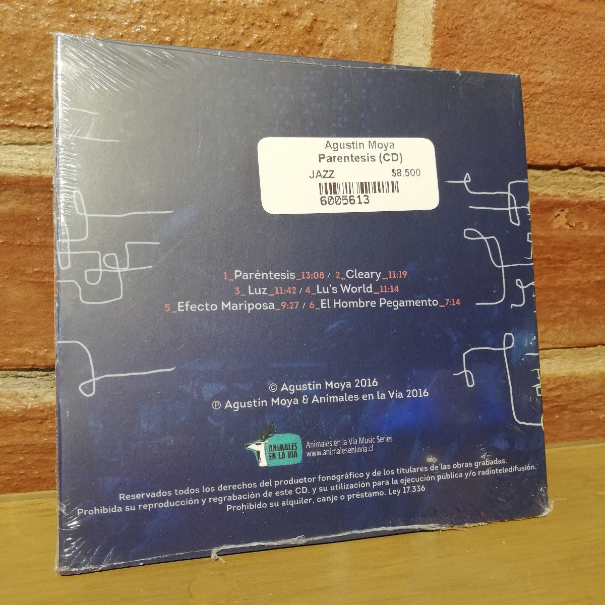 Agustín Moya-Paréntesis (CD)