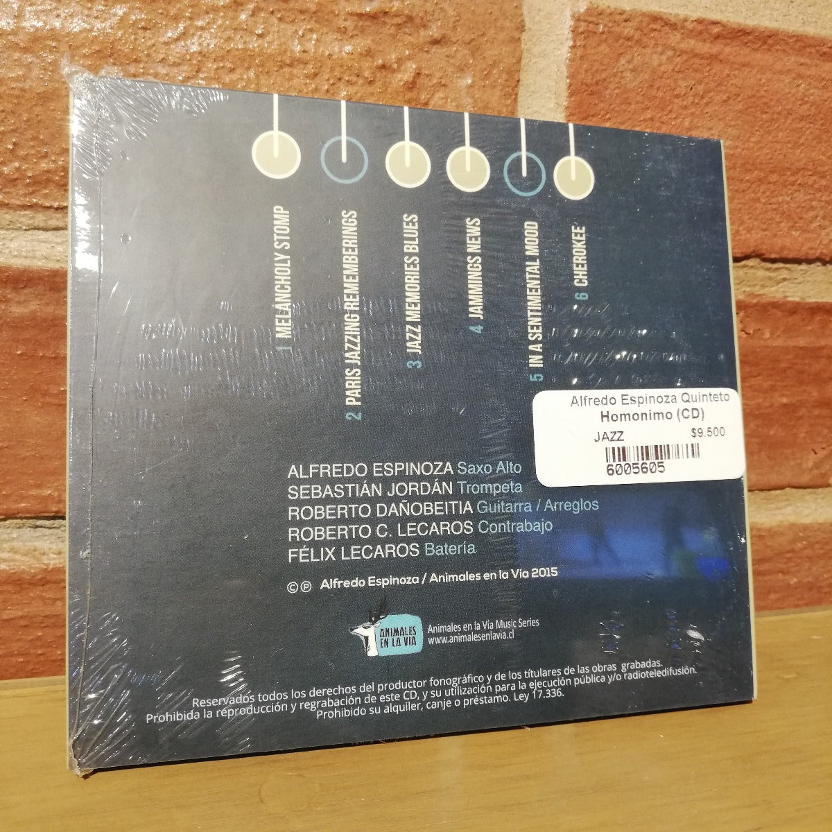 Alfredo Espinoza Quinteto-Homónimo (CD)