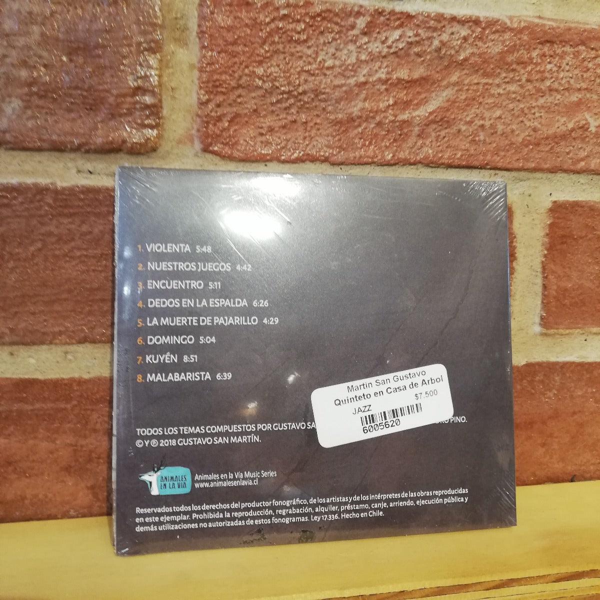 Martín San Gustavo-Quinteto en Casa de Arbol (CD)