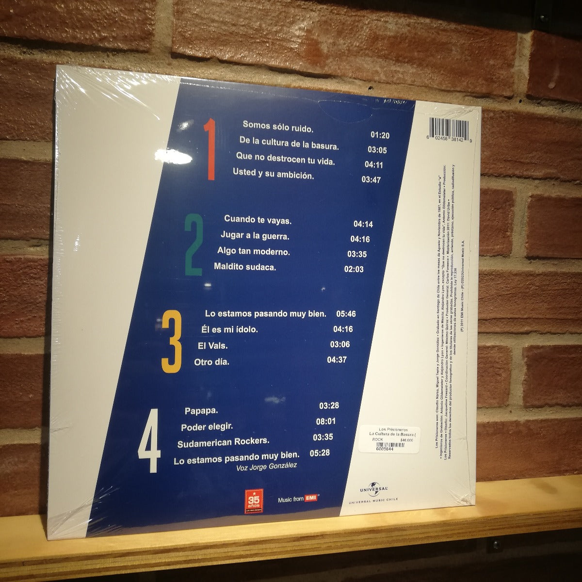 Los Prisioneros-La Cultura de la Basura (2LP 12")