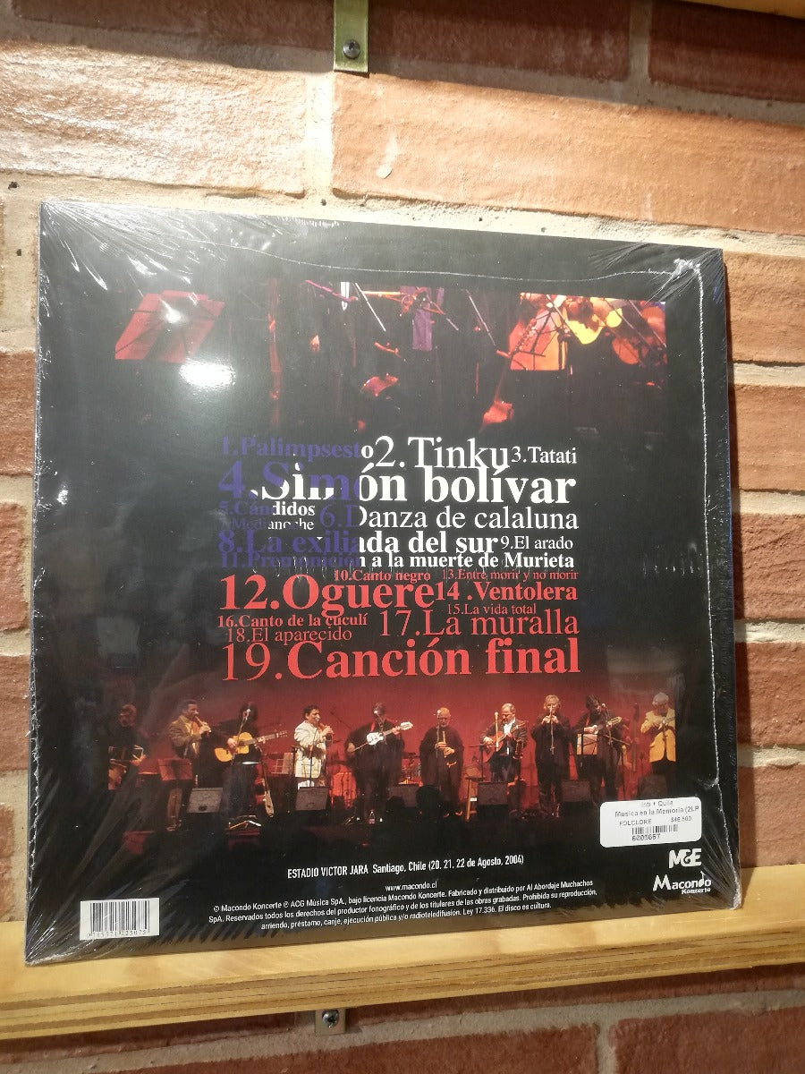 Inti + Quila-Música en la Memoria (2LP 12")