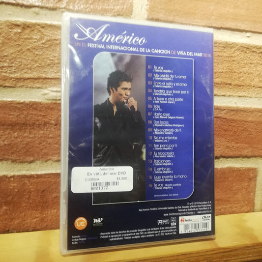 Américo-En viña del mar (DVD)