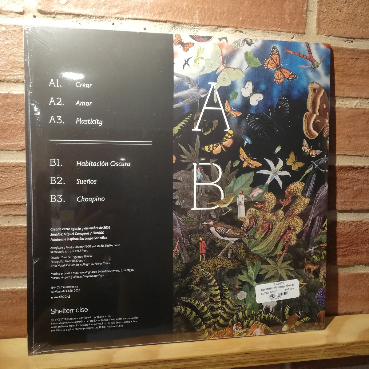 Fiat 600-Epistolar Ft Jorge Gonzalez (LP 12")